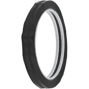 uxcell 2pcs 3mm Width 164ft Length Single-side Electrical Insulated Adhesive Tape Black