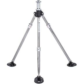 Attwood SP-96009 Pro-Swivel Aluminum 35-Inch to 52-Inch Adjustable Height Ski Pylon