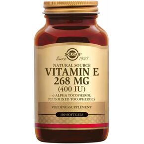 Solgar Vitamin E 268 Mg (400 Iu) 100 Servings, 100 Count (Pack of 12)