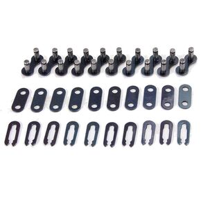 Bike Master Link Single Speed Connector, Mountain Bike Chain Master Link Chain Connectors Reusable Master Link for Bicycle Chain Suitable with City Bikes Cruiser Bikes BMX MTB etc 10 Set Pack