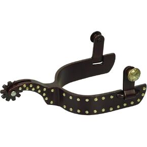 Weaver Leather Men's Dotted Accents Spurs with Replaceable Rowels