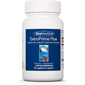 Allergy Research Group Flashes No More Supplement - Menopause Support for Women, Estrogen, Menopause Relief, for Hot Flashes & Night Sweats - 60 Count