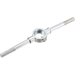 uxcell 20mm Round Die Stock Handle Wrench Holder,for Metric M3.5-M6 Round Die, Adjustable with Knurled Handle