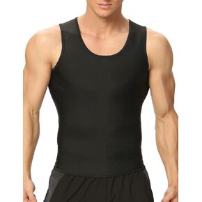 Men Neoprene Sauna Vest Weight Loss Sweat Suit Hot Corset Workout Body Shaper Waist Trainer