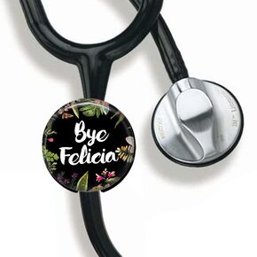 CHNLML Stethoscope Name Tag Nurse Doctor Stethoscope ID Tag Customized Steth ID Tag (Work Hard Make It Happen)