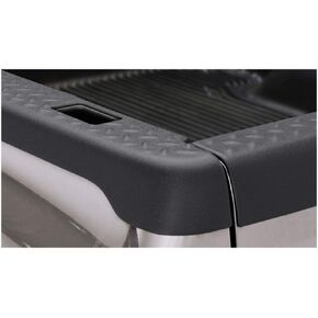 Bushwacker Ultimate BedRail Caps - SmoothBack w/o Stake Holes | 2-Piece Set, Black, Smooth Finish | 48509 | Fits 1988-1999 Chevrolet/GMC C/K 1500; 1998-2000 Chevrolet C/K 2500, 6.5' Bed