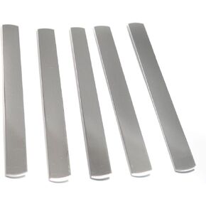 NinjaCrafters Ten (10) 1/2" 14 Gauge (.063) Aluminum Bracelet Blanks