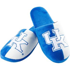 FOCO Kentucky Wildcats NCAA Mens Team Logo Staycation Slippers - XL