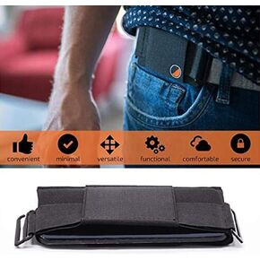 The Minimalist Invisible Wallet - Unisex Waist Bag Mini Pouch for Key Card Phone Sports Outdoor 2023 NEW（S: 125mm）