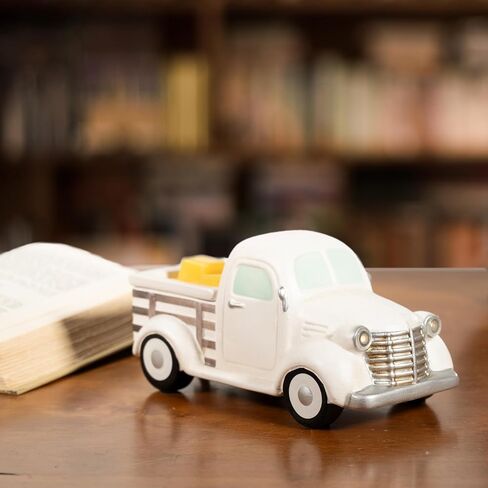 Scentsationals Truck Collection - Scented Wax Warmer - Travel Wax Cube Melter & Burner - Electric Fragrance Home Air Freshener Red Truck and Christmas Trees in Kuwait