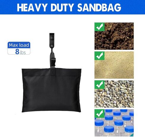 8 Packs Sand Bags Weight Bags for Light Stand Photography Canopy Tent Boact Cover Sand Bags in Saudi Arabia