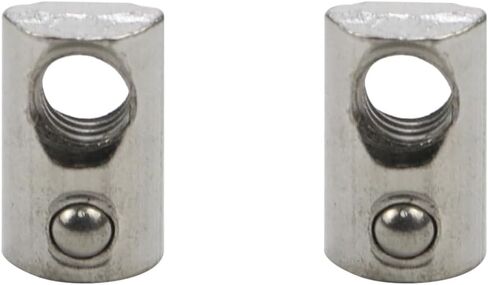 Xiaoyztan 20 قطعة M5 ثقب الخيط T صواميل للمعيار الأوروبي T-Slot الألومنيوم النتوء الشخصي الكربون الصلب (2020 سلسلة M5) in Kuwait