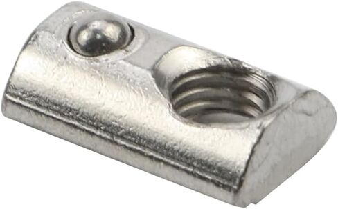 Xiaoyztan 20 قطعة M5 ثقب الخيط T صواميل للمعيار الأوروبي T-Slot الألومنيوم النتوء الشخصي الكربون الصلب (2020 سلسلة M5) in Kuwait