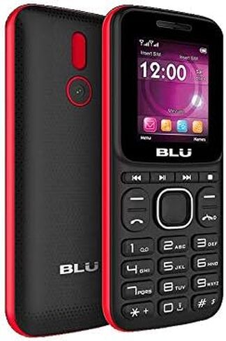 BLU Z4 Music Z250 GSM Unlocked 1.8" Dual Sim | FM Radio | Flashlight | VGA Camera (Black/Blue) in Saudi Arabia