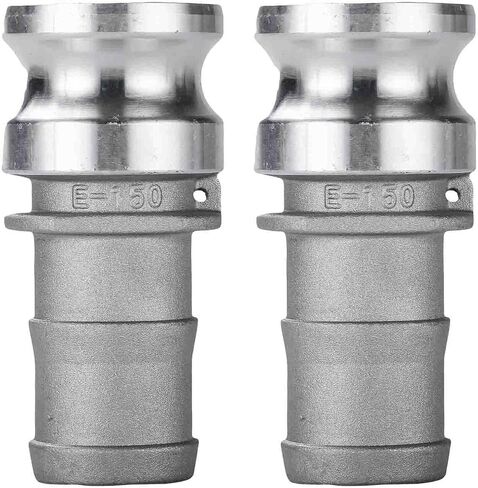 2 قطعة وصلات Camlock E 3 بوصة الألومنيوم كام قفل تركيب E كام الأخدود خرطوم تركيبات (3Inch-2pcs-E300) in Saudi Arabia