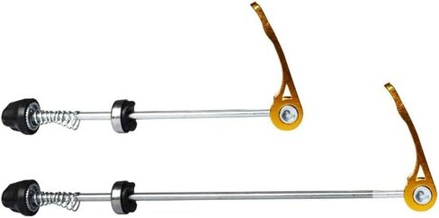 Bicycle Quick Release Skewers Axle Front Rear Skewers Rod Steel Wheel +10 pcs Spring Replacements for Road Bike Mountain Bike in Saudi Arabia