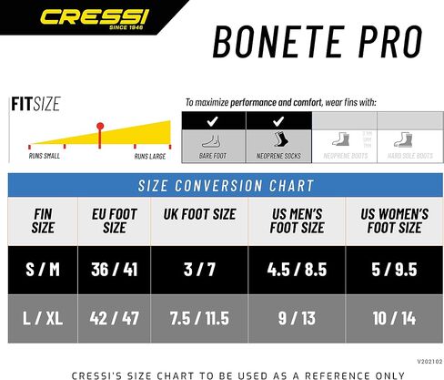 Cressi Bonete Pro Dry Set, Black/Orange, S/M in Saudi Arabia