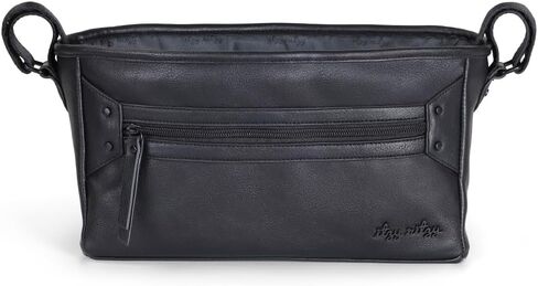 Itzy Ritzy Adjustable Stroller Caddy/Organizer - Stroller Organizer Bag Featuring Front Zippered Pocket, 2 Built-in Interior Pockets & Adjustable Straps to Fit Nearly Any Stroller (Chai) in Saudi Arabia