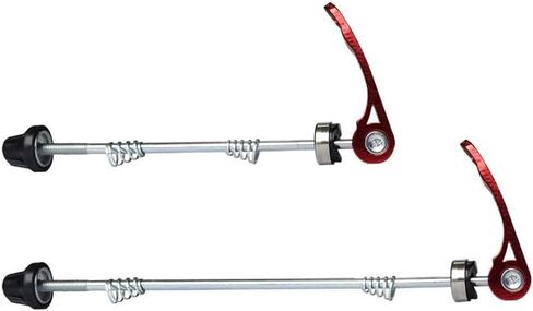Bicycle Quick Release Skewers Axle Front Rear Skewers Rod Steel Wheel +10 pcs Spring Replacements for Road Bike Mountain Bike in Saudi Arabia