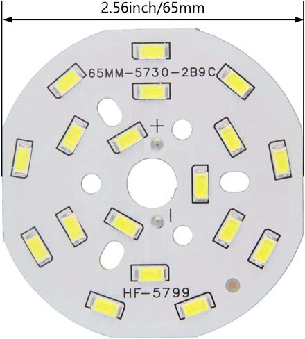 Othmro 3.34inch Dia LED Chip Bulb Super Bright High Power 36-42V 3000K 5730 Aluminum LED Bulb Surface Mounted Devices Light Beads Floodlight for Camper Light Bulb Home Reading Light Marine Lamps in Saudi Arabia
