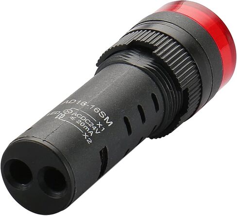 Baomain Signal Light Red LED 24V Indicator Flashing Buzzer in Saudi Arabia