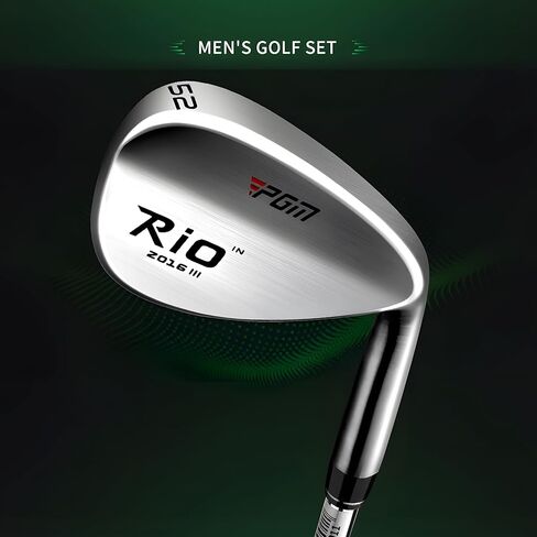 PGM Beginner Golf Clubs Sets Rio for Men 5 Piece Includes Golf Driver, 7 Irons, #52 Sand Wedge, Putter and Lightweight Carry Sunday Club Golf Stand Bag Right Handed in Kuwait