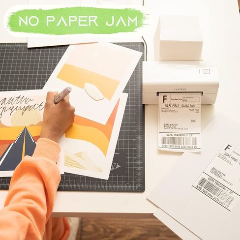 MFLABEL Thermal Direct Shipping Label 4x6 Thermal Labels 500 Labels per Stack,1 Stack - Commercial Grade in Kuwait