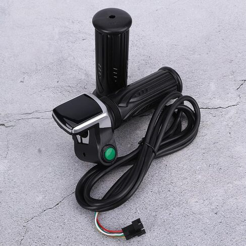 Ebike Throttle with Screen, Electric Bike Speed Throttle Grips Electric Scooter Accelerator Handle Grips with LCD Battery Display,Electric Scooter Controller in Saudi Arabia