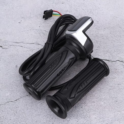 Ebike Throttle with Screen, Electric Bike Speed Throttle Grips Electric Scooter Accelerator Handle Grips with LCD Battery Display,Electric Scooter Controller in Saudi Arabia