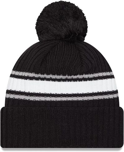 New Era NY New York Yankees Fold Sport Knit Cuff Beanie Hat Black in Saudi Arabia