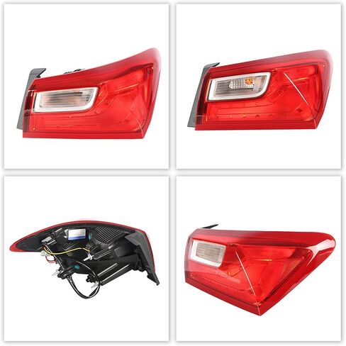 Tail Light Halogen Bulbs Replacement for 2016-2021 Chevy Malibu GM2804122 84132376 Taillight Tail Lamp Brake Driver Side Left in Saudi Arabia