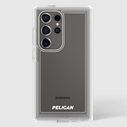 Pelican Shield - Samsung Galaxy S24 Ultra Case [6.8"] [Wireless Charging] [21ft MIL-STD Drop Protection] 2 Piece (Heavy Duty Cover and Belt Clip Holster Stand) Case for Samsung Galaxy S24 Ultra-Carbon in Kuwait