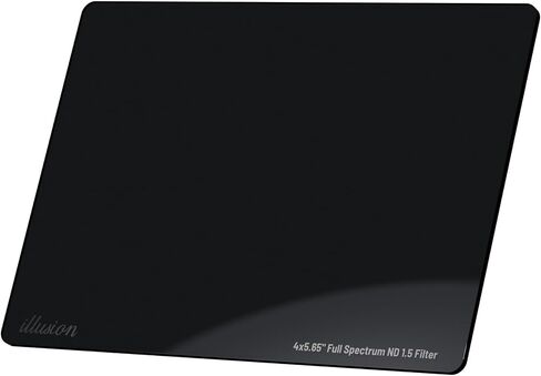 Tilta Illusion 4×5.65″ Full Spectrum ND Filter | Limits Reflections and Lens Flares | Lens Protection | Compatible with Most Full Sized Matte Boxes | TF-456-ND9 (456 ND 0.9) in Saudi Arabia