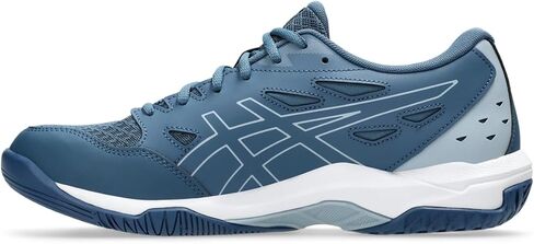 حذاء كرة الطائرة الرجالي GEL-ROCKET 11 من ASICS، مقاس 10.5، CELADON/SAFETY YELLOW in Saudi Arabia