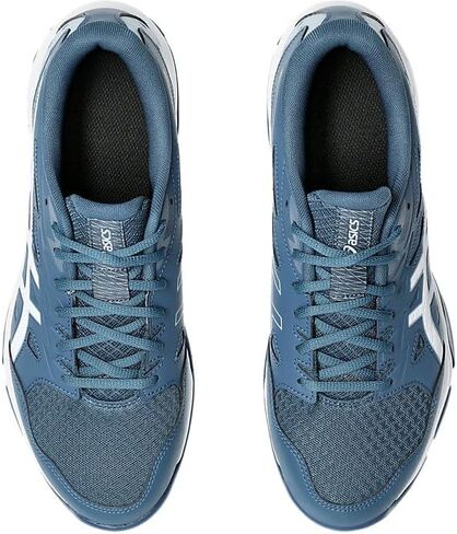 حذاء كرة الطائرة الرجالي GEL-ROCKET 11 من ASICS، مقاس 10.5، CELADON/SAFETY YELLOW in Saudi Arabia