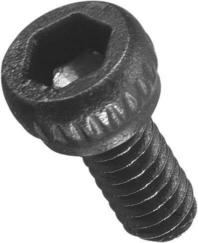 METALLIXITY Socket Head Cap Screws(M2-0.4x8mm)50Pcs, Carbon Steel Allen Socket Drive Metric Fully Threaded Oxide - Machine Grade 12.9 Internal Hex Screw UNC Coarse Thread, Black in Saudi Arabia