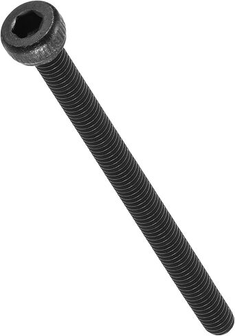 METALLIXITY Socket Head Cap Screws(M2-0.4x8mm)50Pcs, Carbon Steel Allen Socket Drive Metric Fully Threaded Oxide - Machine Grade 12.9 Internal Hex Screw UNC Coarse Thread, Black in Saudi Arabia