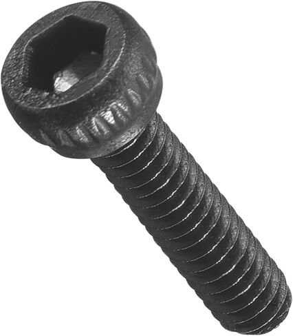 METALLIXITY Socket Head Cap Screws(M2-0.4x8mm)50Pcs, Carbon Steel Allen Socket Drive Metric Fully Threaded Oxide - Machine Grade 12.9 Internal Hex Screw UNC Coarse Thread, Black in Saudi Arabia