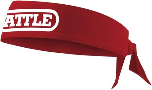 Battle Sports Football Head Tie - Performance Sweat Band with Moisture Wicking Fabric, Tie Headband for Men in Saudi Arabia