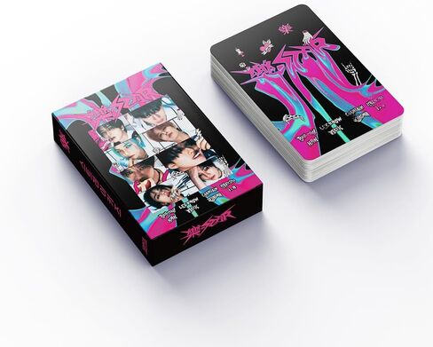 2 Boxes/110 Pcs Stray&kids Lomo Cards 樂-STAR Album Photocards Set Cards for SKZ‘S Fans in Saudi Arabia