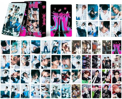2 Boxes/110 Pcs Stray&kids Lomo Cards 樂-STAR Album Photocards Set Cards for SKZ‘S Fans in Saudi Arabia