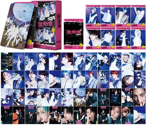 2 Boxes/110 Pcs Stray&kids Lomo Cards 樂-STAR Album Photocards Set Cards for SKZ‘S Fans in Saudi Arabia
