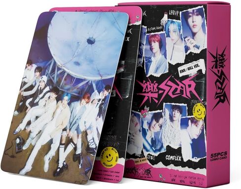 2 Boxes/110 Pcs Stray&kids Lomo Cards 樂-STAR Album Photocards Set Cards for SKZ‘S Fans in Saudi Arabia