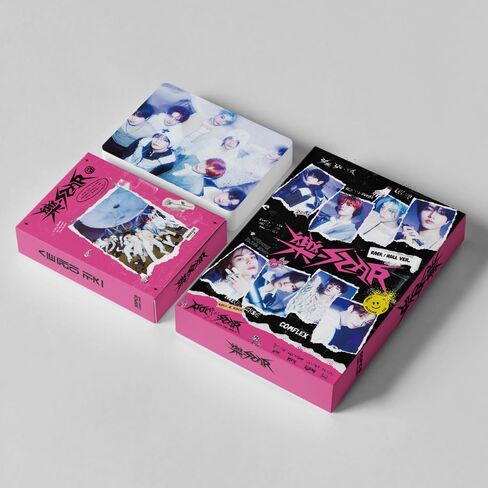 2 Boxes/110 Pcs Stray&kids Lomo Cards 樂-STAR Album Photocards Set Cards for SKZ‘S Fans in Saudi Arabia
