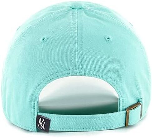47 MLB New York Yankees Ball Park Clean Up Adjustable Hat, Adult One Size Fits All (New York Yankees Red Pink) in Kuwait