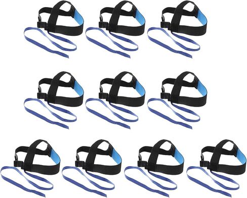 MECCANIXITY 5pcs ESD Anti Static Foot Heel Straps Anti Static Wrist Strap Band Adjustable for Grounding Removing Static Black in Kuwait