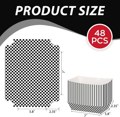 Paper Food Boats, Disposable Nacho Trays for Serving Food, Paper Food Trays for Concession Food Condiments and Snacks, Party Decorations (Baseball, 100 Pack, 3lb) in Saudi Arabia