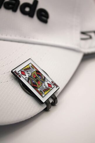 Playing Cards Golf Ball Marker + Magnetic Hat Clip, Unique Golf Gift, Premium Quality, The for Your Favorite Golfer, Golf Accessories for Any Occasions in Saudi Arabia