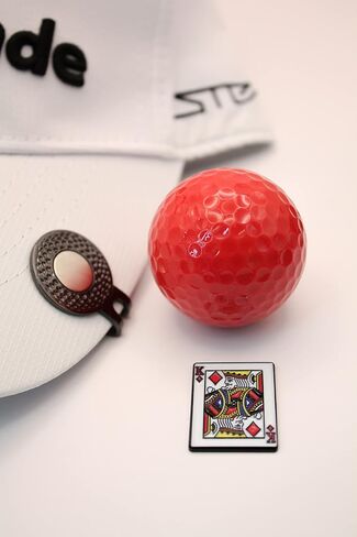 Playing Cards Golf Ball Marker + Magnetic Hat Clip, Unique Golf Gift, Premium Quality, The for Your Favorite Golfer, Golf Accessories for Any Occasions in Saudi Arabia
