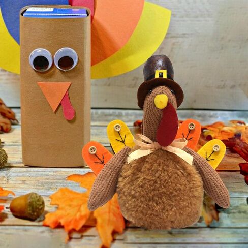 لطيف عيد الشكر ديكور تركيا أفخم الحلي اليدوية هدايا gobbler خريف الخريف الحصاد محشوة تركيا دمية مزرعة ديكورات الطاولة الداخلية in Kuwait
